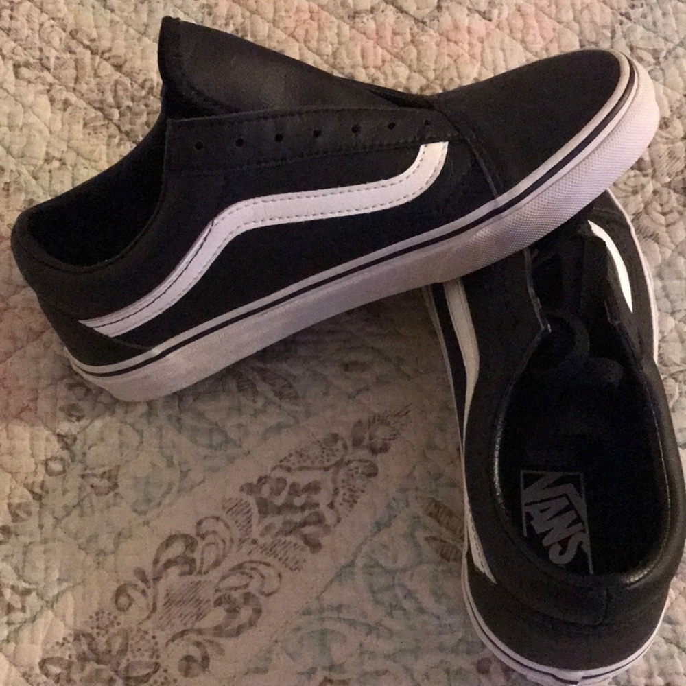 Leather Vans